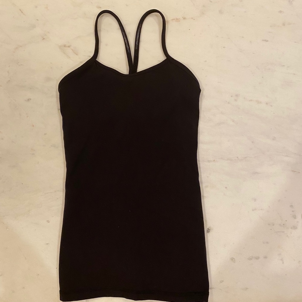 Lululemon Power Y Tank in Black